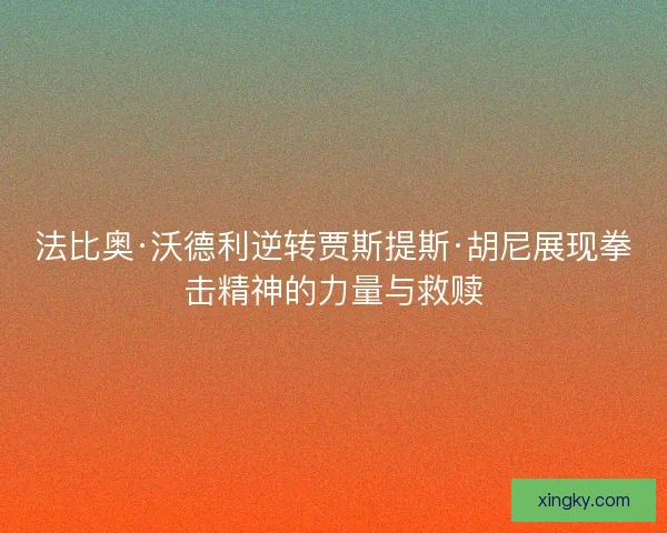 法比奥·沃德利逆转贾斯提斯·胡尼展现拳击精神的力量与救赎